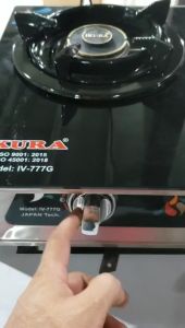 BẾP GAS ĐÔI IKURA IV-777G SEN ĐỒNG - KHAY HỨNG NƯỚC RỜI BẾP GA ĐÔI MẶT KÍNH