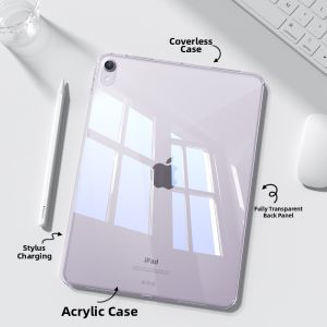 Zoyu | Half-Wrapped Transparent Stylish Protective Shell for iPad Air Anti-Bend