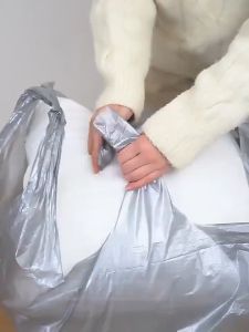 10 pcs storage bag clothing quilt organizer luggage bag plastic bag