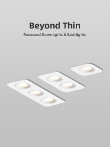 DENGFU | Ultra-thin Dual Head Recessed Ceiling Downlight