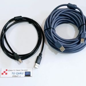 Cáp máy in 2.0 dài 1.5M / 3M / 5M / 10M - Chuẩn máy in USB 2.0 (King master)