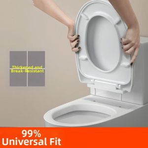 Jiaxun | Easy-to-Install Universal Thickened Toilet Seat U/V Types