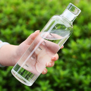 Yuanyi | Portable Large Capacity Borosilicate Glass Water Bottle for Students