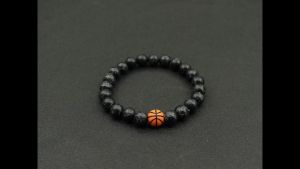 Minimalist Gym Bracelet Man Basketball Football Braclet Homme 10mm Natural Stone Braslet Beads Love Gift For Boyfriend Pulseras