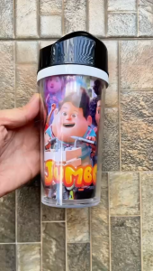 Botol Minum Tumbler Gelas Jumbo Don Kartun Film Anak Viral Bekal Sekolah Souvenir Ulang Tahun Acara