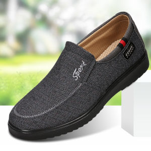Genuine Goods Beijing Traditional Cloth Shoes Mens Spring and Autumn Casual Business Middle-Aged Father Soft Bottom Non-Slip Deodorant Mens Shoes Trendy