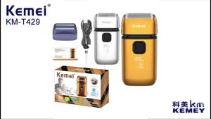 Kemei | Máy Cạo Râu Điện KEMEI Dành Cho Nam 7500 Vòng/phút Có Thể Sạc Lại Kèm Bộ Phận Bảo Vệ Lưới Điều Chỉnh Tốc Độ Dao Cạo Đầu Trọc Máy Cắt Tóc