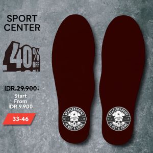 Insole Sepatu/Telapak Dalam Sepatu Skateboarding Series Pria & Wanita