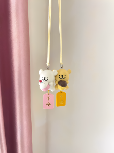 Đồ Trang Trí Xe Hơi Hoạt Hình Sáng Tạo Móc Treo Gương Chiếu Hậu Hình Chú Chó Hoạt Hình Đồ Trang Trí Xe Hơi Quà Tặng Cho Nữ