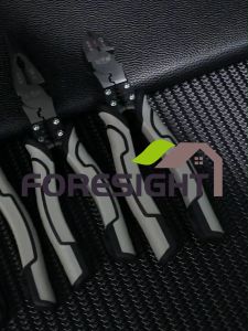 Kìm tuốt cắt uốn dây cáp kkvi đa chức năng tay cầm bằng cao su cho thợ điện Kìm tuốt dây 9 inch