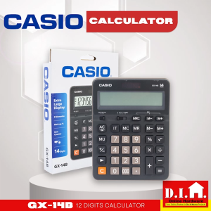 Do It Home Casio GX-14B 14 Digits Calculator Desk-Top Type