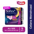 L/XL/Sirih Softex Celana Menstruasi 2 pcs | 5 pcs All Size/Extra Size/Daun Sirih Pembalut Malam Panjang Mens Haid Tampon Period. 