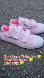 Sepatu Anak Perempuan Boot Unicorn Kuda Pony Usia 1 2 3 4 5 6 7 8 9 Tahun