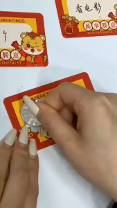 10pcs teacher reward scratch card diy coating homemade creative lucky scratch lottery card student children