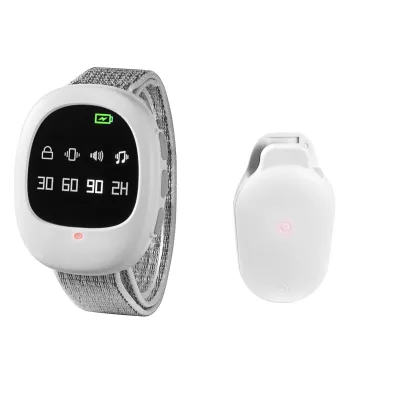 Professional แขนสวมใส่ Bedwetting Sensor Alarm สําหรับทารกเด็กวัยหัดเดินผู้ใหญ่การฝึกอบรมไม่เต็มเต็งเปียกเตือน Sleeping Enuresis Plaswekker