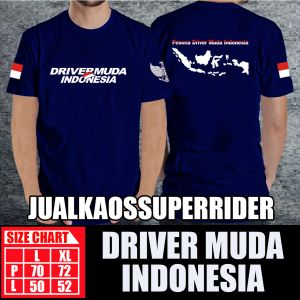 Baju Kaos Distro Navy Pesona Driver Indonesia