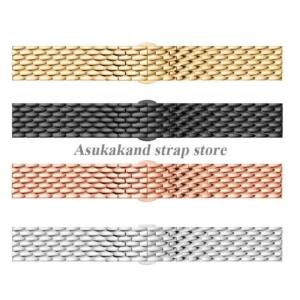 Stainless Steel Watch Bands 20mm 22mm for Huawei for Amazfit Watchstrap for Samsung Quick Release Universal Women Men Bracelets