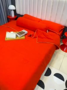 Bedsheet Set Comforter 100% Cotton Cadar Set 2500TC Pure Colour Comfy Cotton Bedsheet Set Comforter Set S.Single/Queen/King Set Cadar