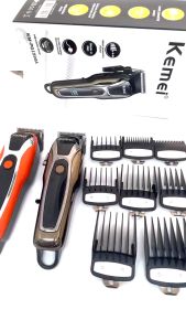 Kemei KM-1990+PG Rechargeable Hair Clipper Shaving Razor: A Professional Hair Trimmer for Men Hair Cutting Machine