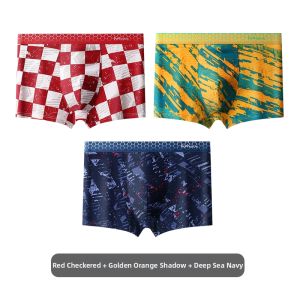 MiiOW | Antibacterial Breathable Mens Cotton Sport Boxer Briefs