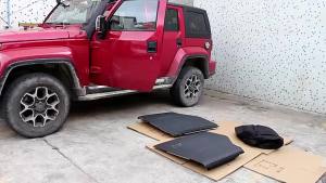 Suitable for Wrangler JK JL 2007-2025 Hardtop Roof Storage Bag Storage Bag