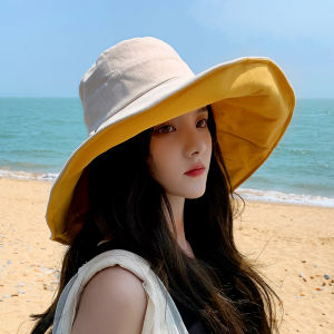 Summer UV Protection Wide Brim Sun Hat for Women and Girls