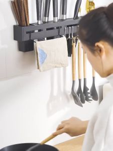 Giá cài dao thớt treo đồ tiện dụng sơn tĩnh điện cao cấp