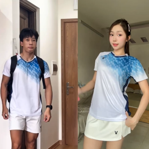Áo Cầu Lông Quần Cầu Lông Bộ Cầu Lông Nam Nữ Chuyên Nghiệp Vải Thoáng Khí A957 - V Badwear