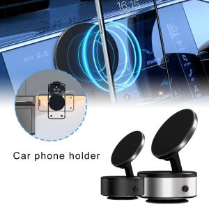 JBMBHC Car Mount Mobile Phone Holder Magnetic Intelligent Vacuum Adsorption Ultra Stable Suction Cup Bracket For Navigation Live
