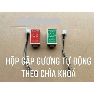 hộp gập gương tự động theo chìa khoá xe oto
