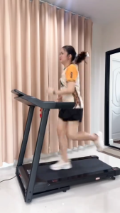 MY-HI ลู่วิ่งไฟฟ้า ลู่วิ่งฟิตเนส รุ่น JC700 อเนกประสงค์ ลู่วิ่ง ลู่วิ่งพับอเนกประสงค์ในครัวเรือน ปรับความชันได้ 3 ระดับ