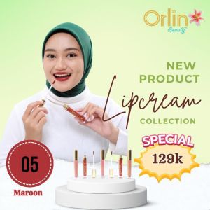 Lip Cream Orlin Beauty/Lipstik Orlin/Lip Cream Orlin
