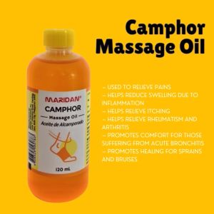 Aceite De Alcamforado Alcamporado Massage Oil 60ML 120ML