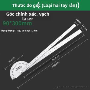 Greener | Thước Đo Góc Chính Xác Cao Không Gỉ Đa Năng