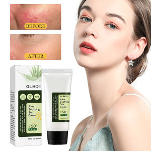 🔥🔥Roman Holiday Aloe Soothing Sun Cream SPF 50+ PA++ Aloe Vera Sunscreen Moisturizing Ultraviolet-proof Sunscreen Refreshing Isolation Sunscreen