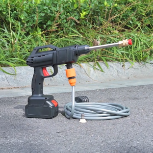 BKYOLO EXCLUSIVE 488VF Portable Cordless Water Jet Gun Wireless Car Washer Electric High Pressure Cleaner Machine