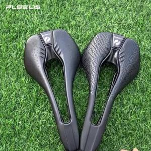 Plselis Lightweight Road Bicycle Saddle Cushion Hollow Breathable Design 280g Racing Bike Accessory