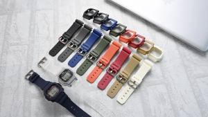 Silicone Band+Watch case for Casio DW5600/5610 DW5600HR/GW-M5610/GWB5600 Gshock Strap Sport Replacement Bracelet Accessories ﻿