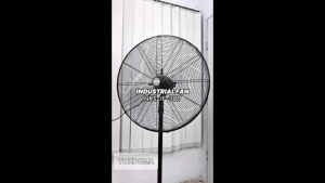 Hisenik Kipas Angin Industrial Fan 2in1 30 Inch HKS IF-30B Stand Wall Fan Industri 3 Kecepatan 180W