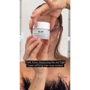 KLAPP Triple Action Moisturizing Day + Night Cream 50ml Intense & Long-Lasting Hydration Boost For All Skin Types