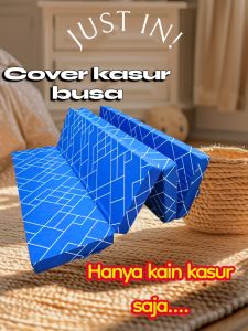 Cover kasurlipat empat untuk segala merk busa tebal 15cm dengan 180160145cm#coverbusaberesletingpanjang#sarungcoverabusainkacroyal