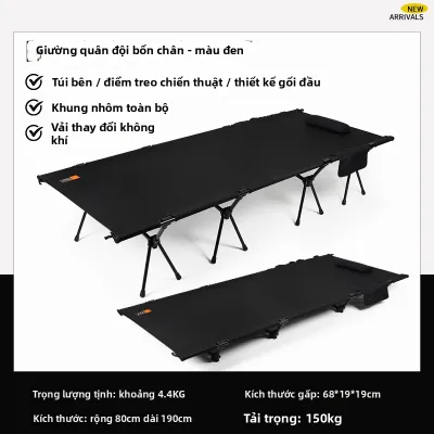 XUPANG | Giường Gấp Dễ Di Chuyển Rộng Đặc Biệt 80cm