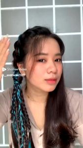 TOKO MUMER HAIRKLIP rambut palsu hair clip warna rambur warna wig jepit extension highlight rambut sambung H003