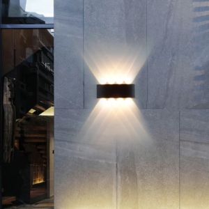 Đèn hắt tường 2 đầu trang trí gắn treo tường cầu thang ban công 2w 5w 10w điện 220v