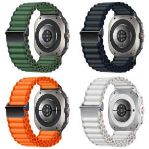 1:1 Trail Band For Samsung Galaxy Watch Ultra 47mm Off-road Nylon Braided Bracelet Belt For Galaxy Watch 7 Ultra Wristband