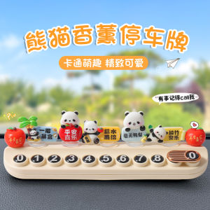 Mã Số Xe Dễ Thương Hình Gấu Trúc Sáng Tạo Mới Của Người Nổi Tiếng Phụ Kiện Trang Trí Nội Thất Xe Hơi Bằng Nhựa Dễ Thương