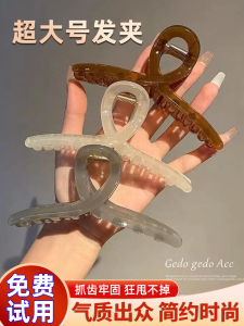 Large Size Shark Hair Clip Womens Back of Head Grab Clip Stylish Hair Accessories New 2025 Fashion Trend Hair Grips