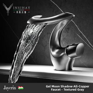 INSIHAY | Creative Light Luxury Anti-Splash Single Hole Basin Faucet