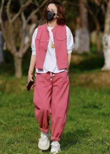 Slimming Youthful Fashion Casual Outfit Spring/Summer