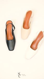 SEPASANG COLLECTION Cassia Mules Heels Wanita 5 Cm